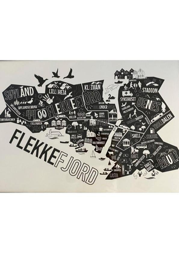 Koselig Leilighet I Hjertet Av Flekkefjord Extérieur photo